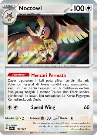 Noctowl (Terastal Festival ex 128/187)