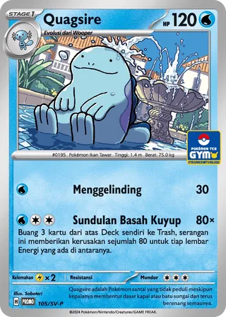 Quagsire (Scarlet & Violet Promos 105/SV-P)