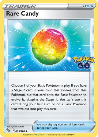 Rare Candy (Pokémon GO 069/078)