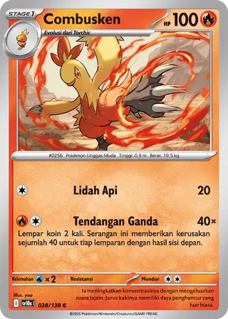 Combusken (Presence of Champions 028/138)