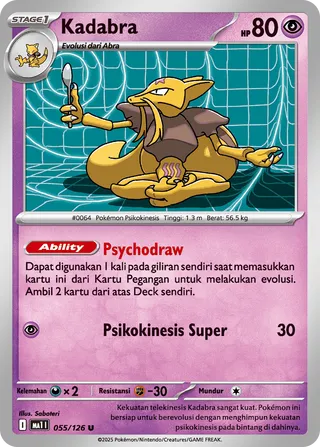 Kadabra (Mega Evolution 055/126)