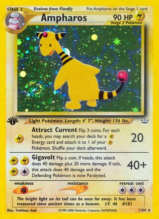 Ampharos (Neo Revelation 1/64)