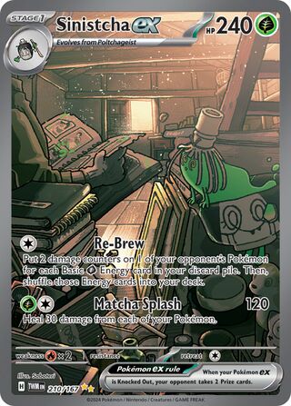 Sinistcha ex (Twilight Masquerade 210/167)