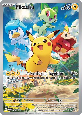 027 Pikachu SVP PROMO
