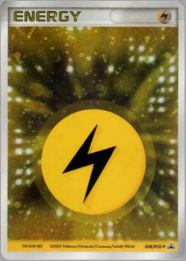 Lightning Energy基本雷エネルギー PCG-P Promotional cards 058/PCG-P