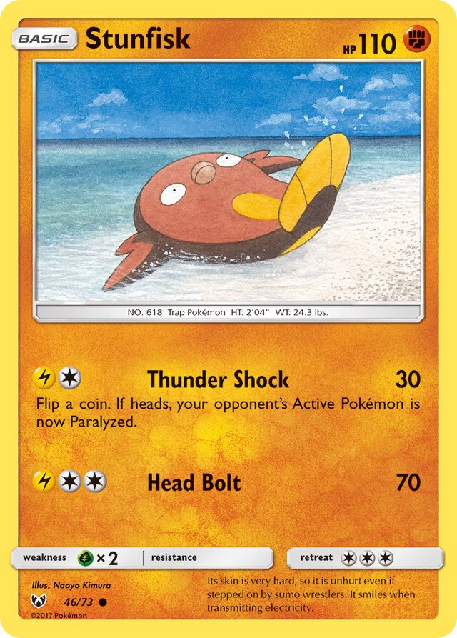Stunfisk Shining Legends 46/73 Common