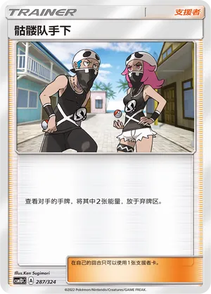 Team Skull Grunt (Storming Emergence GX Starter Deck 287/324)