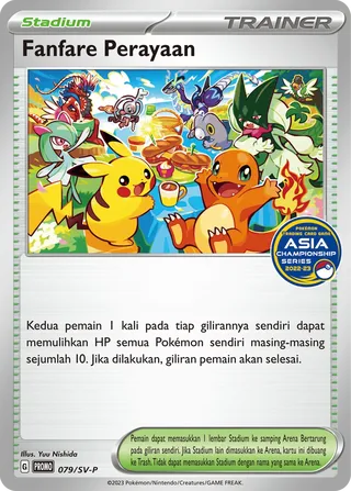 Celebration Fanfare (Scarlet & Violet Promos 079/SV-P)
