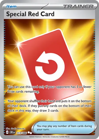 Special Red Card (Chaos Rising 113/086)