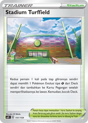 Turffield Stadium (Strength V Starter Deck 151/159)