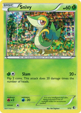 Snivy (McDonald's Collection 2011 1/12)