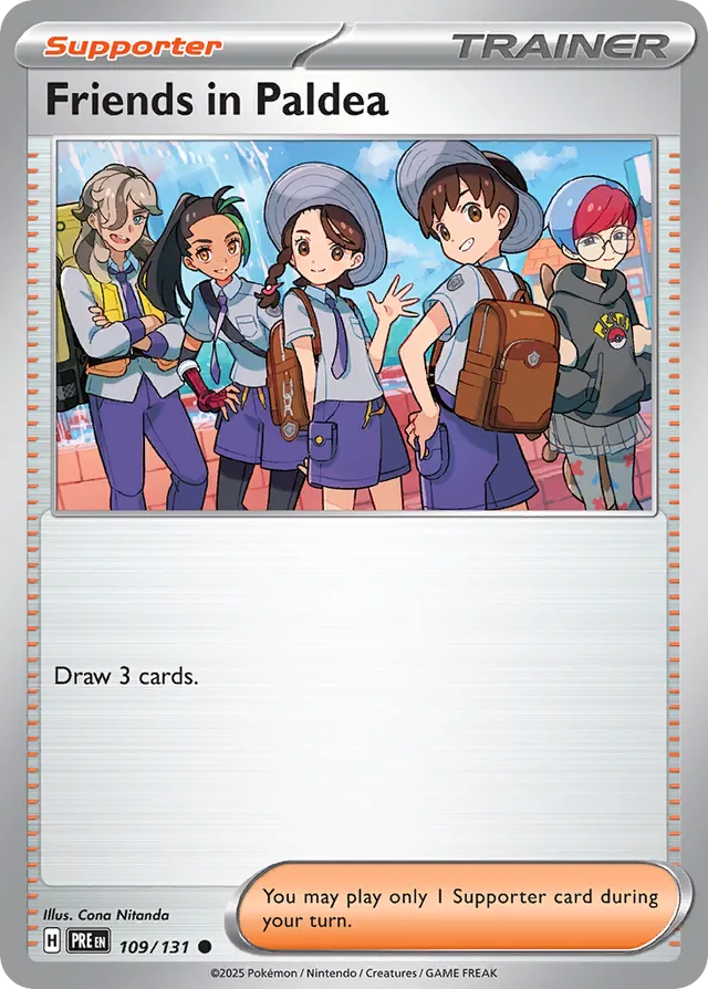 Friends in Paldea Prismatic Evolutions 109/131 Common