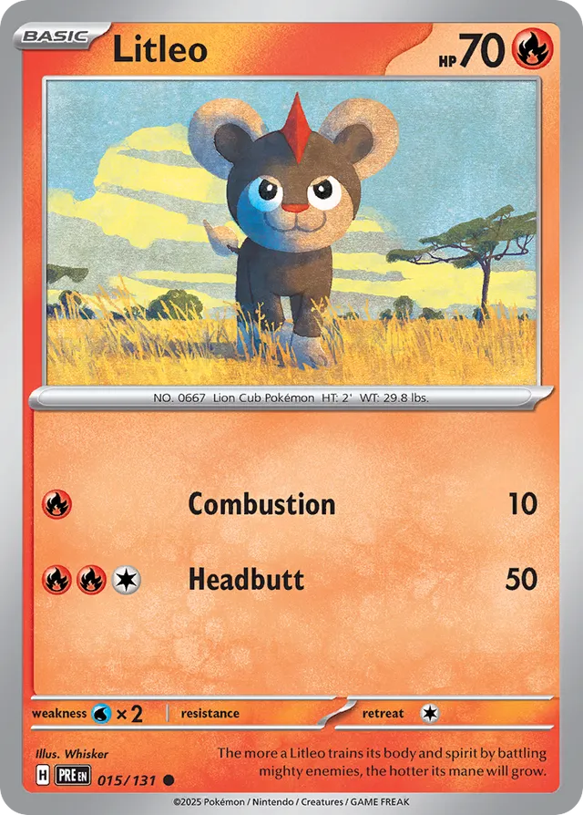 Litleo Prismatic Evolutions 015/131 Common