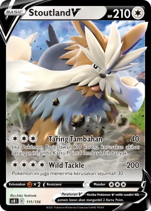 Stoutland V (Challenge V Starter Deck 111/156)