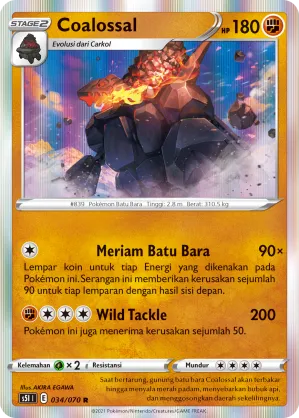 Coalossal (Single Strike Master 034/070)