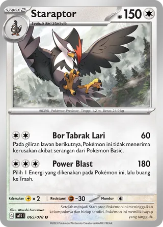 Staraptor (Scarlet ex 065/078)