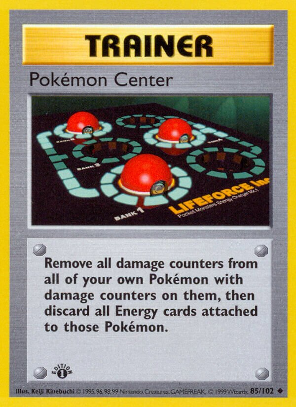Pokémon Center Base 85/102 Uncommon
