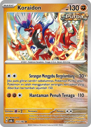 Koraidon (Stellar Lightning 113/182)