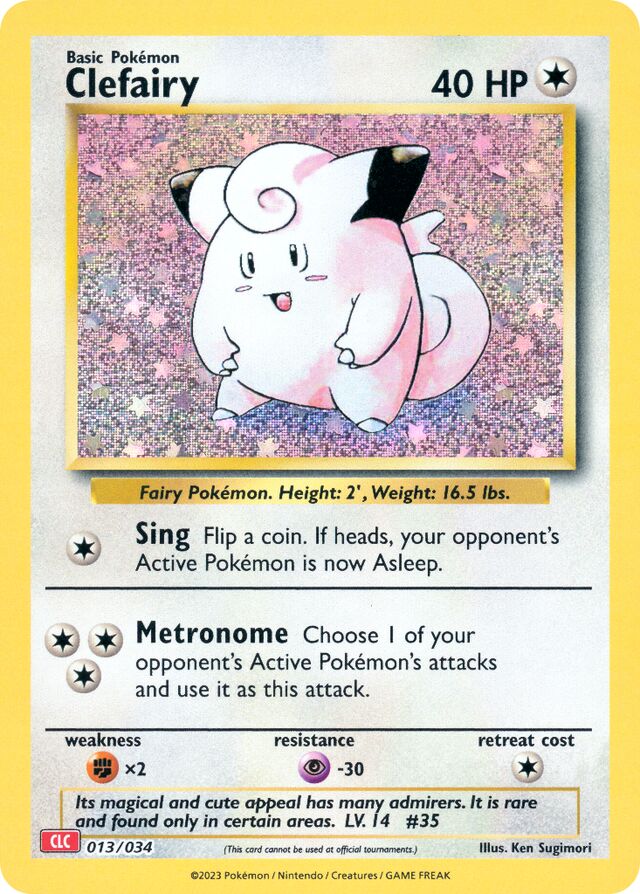 Clefairy Charizard & Ho-Oh ex Deck 013/034