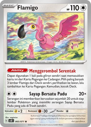 Flamigo (Clay Burst 065/071)