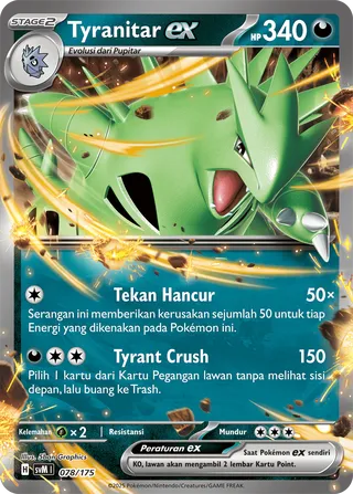 Tyranitar ex (Generations Starter Decks 078/175)