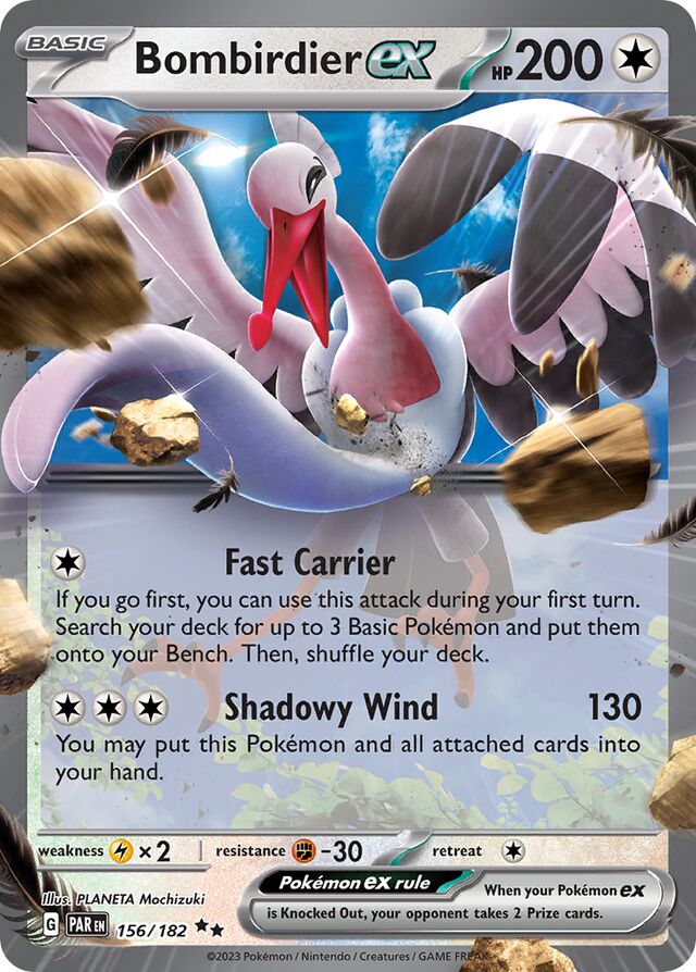 Bombirdierex Paradox Rift 156/182 Double Rare