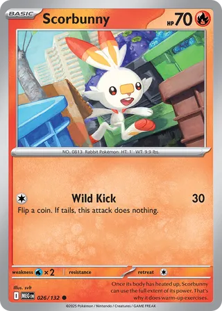 026/132 Scorbunny MEG Common