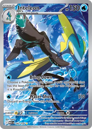 142/132 Inteleon MEG Illustration Rare