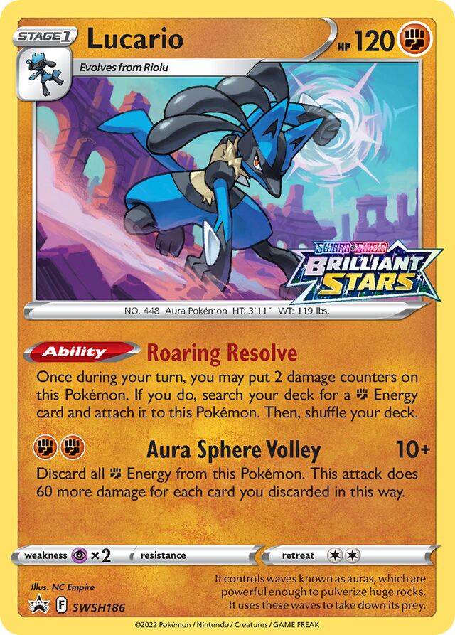 SWSH186 Lucario SSP PROMO
