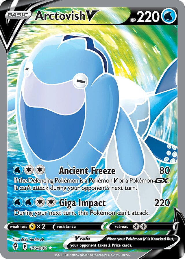 176/203 ArctovishV EVS Rare Ultra