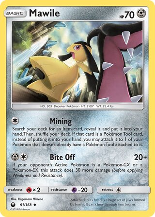 Mawile (Celestial Storm 91/168)