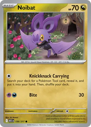 Noibat (Ascended Heroes 156/217)