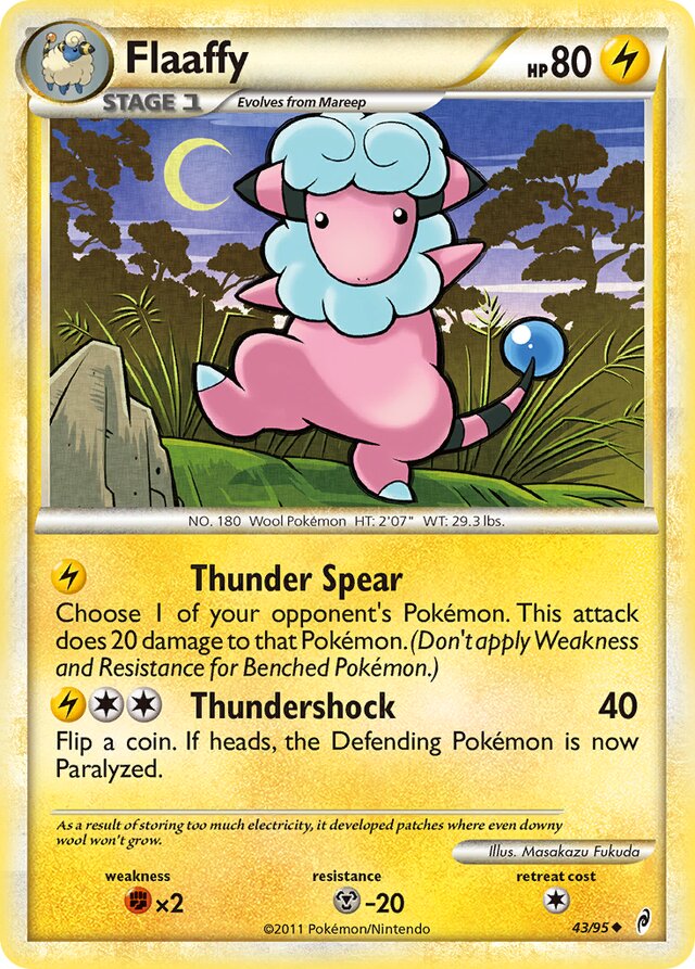Flaaffy Call of Legends 43/95 Uncommon