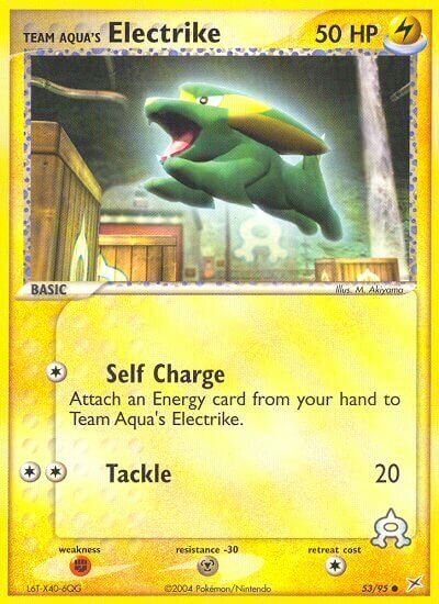 53/95 Team Aqua's Electrike MA Common