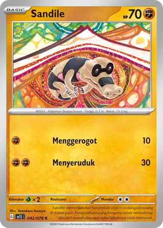 Sandile (Scarlet ex 042/078)
