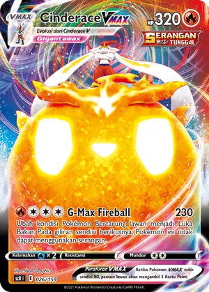 Cinderace VMAX (Strength V Starter Deck 026/159)