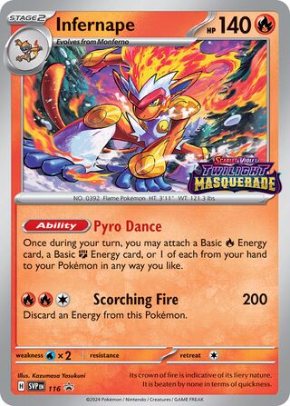 116 Infernape SVP PROMO