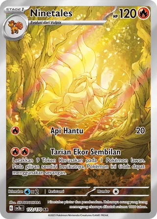 Ninetales (Black Shine 172/170)