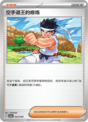Black Belt's Training (Happy Set: Decidueye & Melmetal & Koraidon & Miraidon (Happy Pack) 045/049)