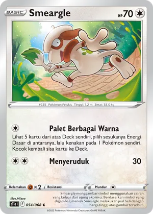 Smeargle (Incandescent Arcana 054/068)