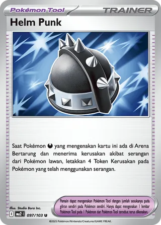 Punk Helmet (Blue Blaze 097/103)