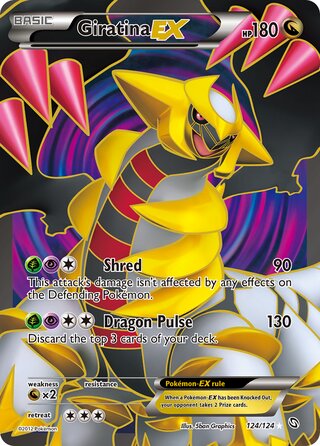 Giratina-EX (Dragons Exalted 124/124)