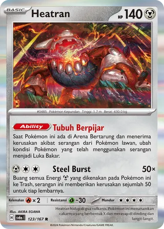 Heatran (Transfiguration Mask 123/167)