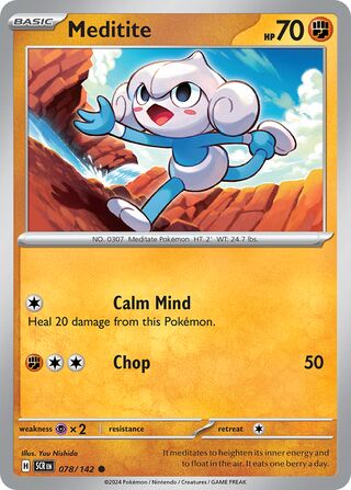 Meditite (Stellar Crown 078/142)