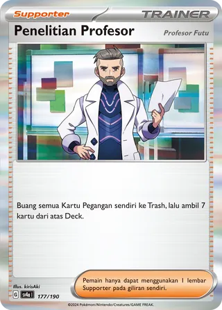 Professor's Research (Shiny Treasure ex 177/190)