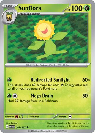 Sunflora (Twilight Masquerade 007/167)