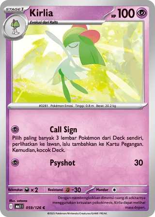 Kirlia (Mega Evolution 059/126)
