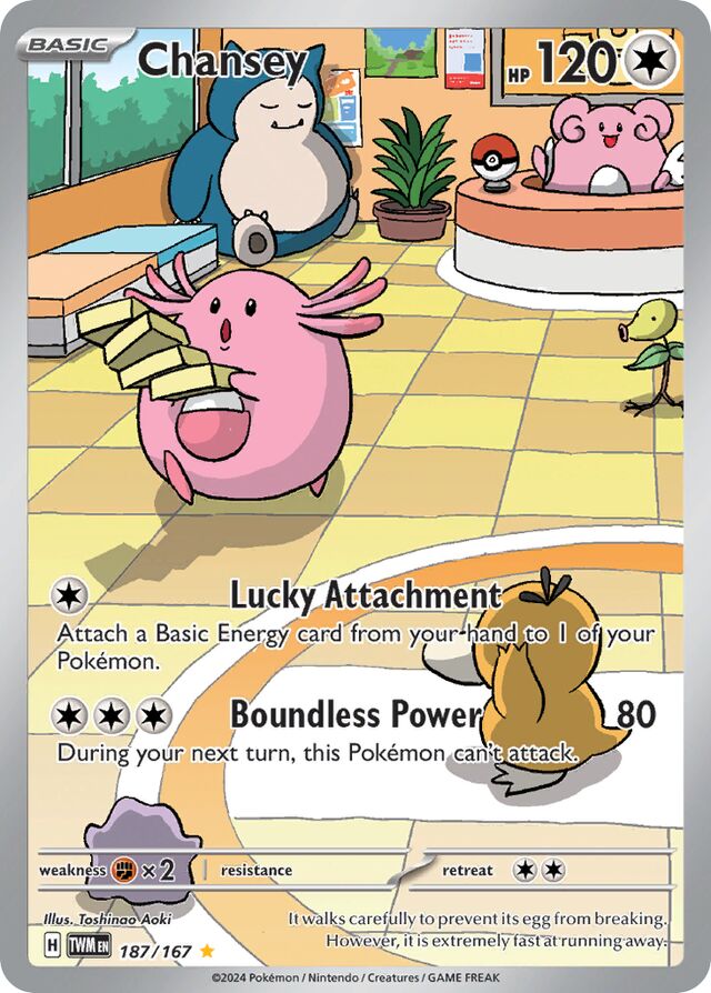 187/167 Chansey TWM Illustration Rare