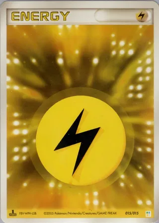 Lightning Energy (Master Kit (Bulbasaur) 015/015)