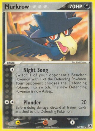 Murkrow (EX Unseen Forces 30/115)